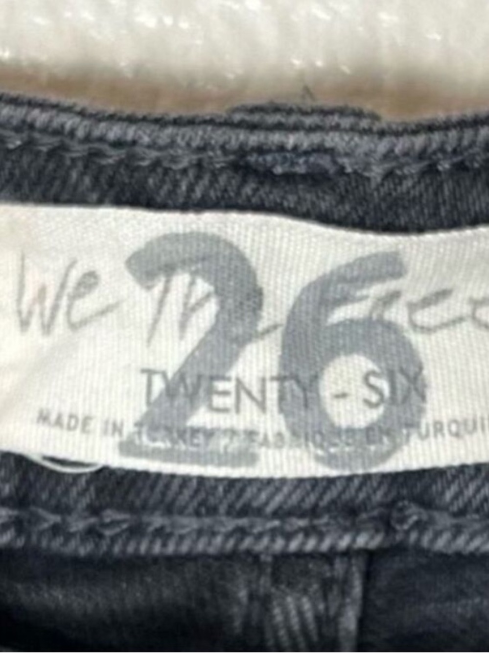 Free People Zuri High Rise Mom Jeans Size 26 - Picture 7 of 12
